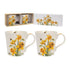 Lesser and Pavey Bee-Tanical Daffodil Mug – Set of 2 - LP34217 Sundry Tableware Lesser & Pavey Ltd autumnal charm Brand_Lesser and Pavey CarlR Collections_Mugs Cups and Saucers Dining & Tableware Kitchen & Dining Lesser & Pavey Mugs Mugs Cups & Saucers sep25