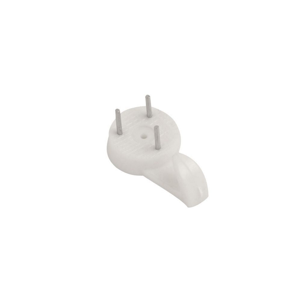White Hardwall Picture Hook 30mm - 8981 Picture Hook Chase Hardware Ltd aug25 CarlR Chase Chase Hardware Ltd Collections_Picture Hanging Picture Hanger Picture Hanging Picture Hook Product Type_Picture Hanging
