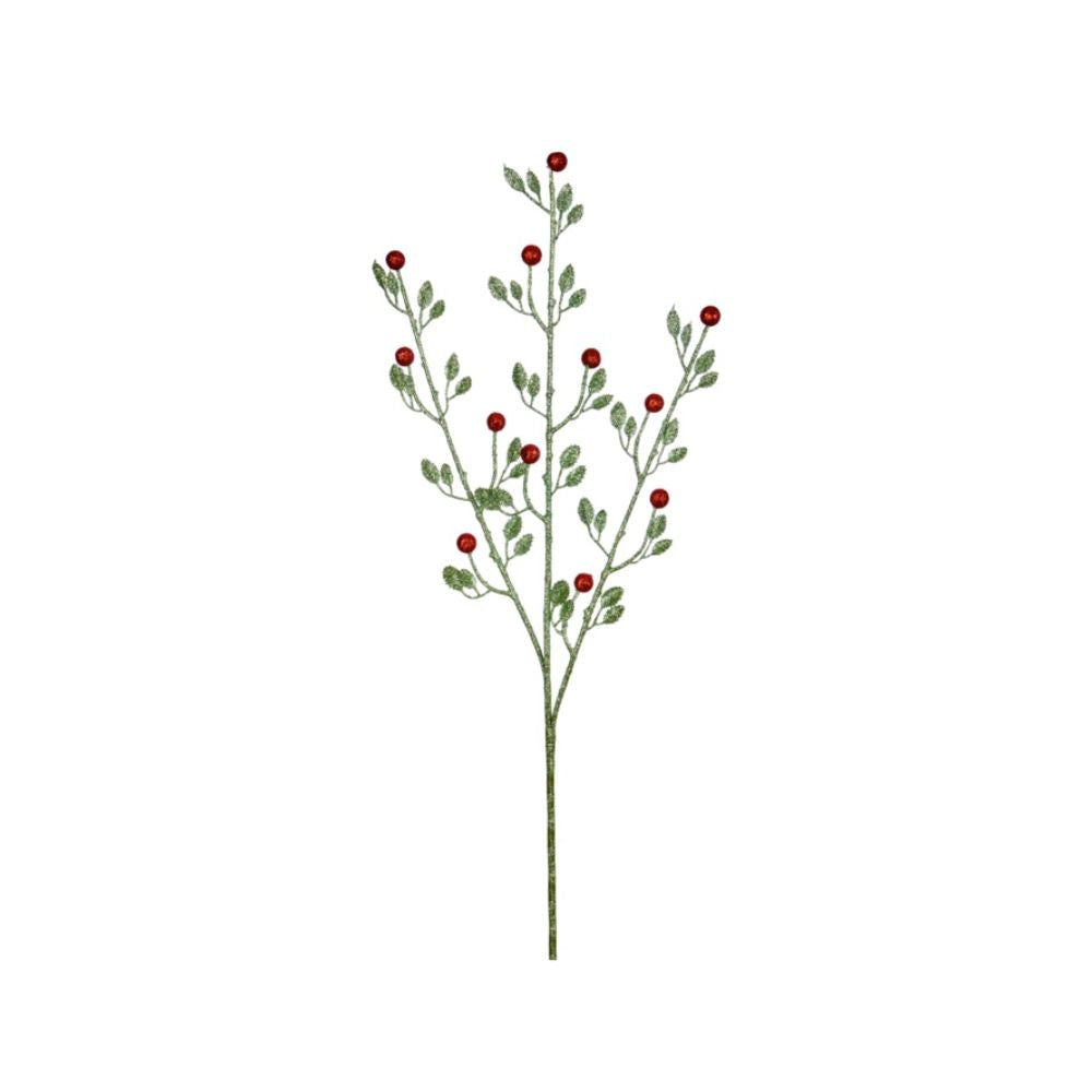 Hollyberry Glitter Spray 80cm - DF232173RG Artificial Flowers / PlantsArtificial Flowers / Plants Premier Decorations Ltd All Things Christmas Artificial Flowers Brand_Premier Decorations CarlR Christmas Christmas Decorations Christmas Products Collections_All Things Christmas Collections_Artificial Flowers Premier Decorations Product Type_Artificial Flowers Product Type_Artificial Flowers / Plants Product Type_Christmas Decorations sep25