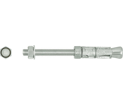 Rawlbolt © R-RBL M10 15W Plated Projecting Bolt Wralplug Aug23 Collections_Fixings / Fasteners Collections_More Fixings / Fasteners Fixings & Fasteners Google Product Ironmongery More Fixings & Fasteners Product Type_TV Wall Fixing Rawlplug RobC Small Ironmongery