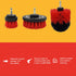 Amtech Cleaning Brush Set - S5523 Wire Brush Attachments DK Tools Ltd Am-tech Amtech Brand_Amtech Collections_Power Tools Accessories DK Tools Google Product More Power Tools Power Tools Power Tools Accessories Product Type_Wire Brush Attachments Tools