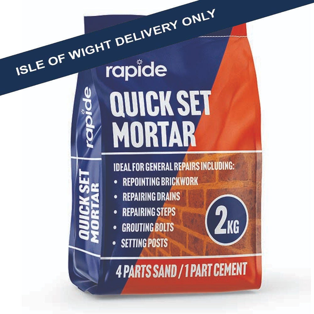 Rapide Quick Set Mortar 2KG - 1970 Mortar Rapide Products Building Aggregates Collections_Building Aggregates Collections_Fillers / Sealants Decorating Fillers & Sealants iow only iowonly mortar Product Type_Fillers Product Type_Mortar Rapide