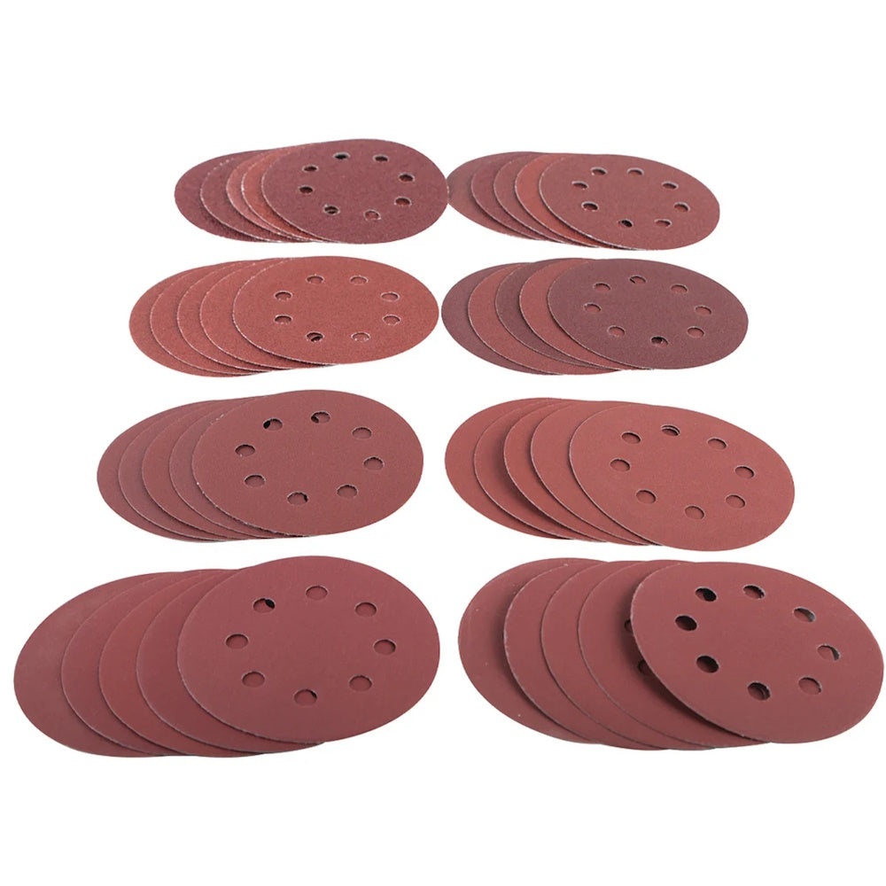 Amtech Circular 115mm Sanding Sheets Pkt40 - V4076