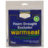 Warmseal PVC Foam Draught Excluder White 5Mtr - G70201