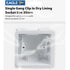Eagle Dry Lining Box 1 gang 35mm - E341DC