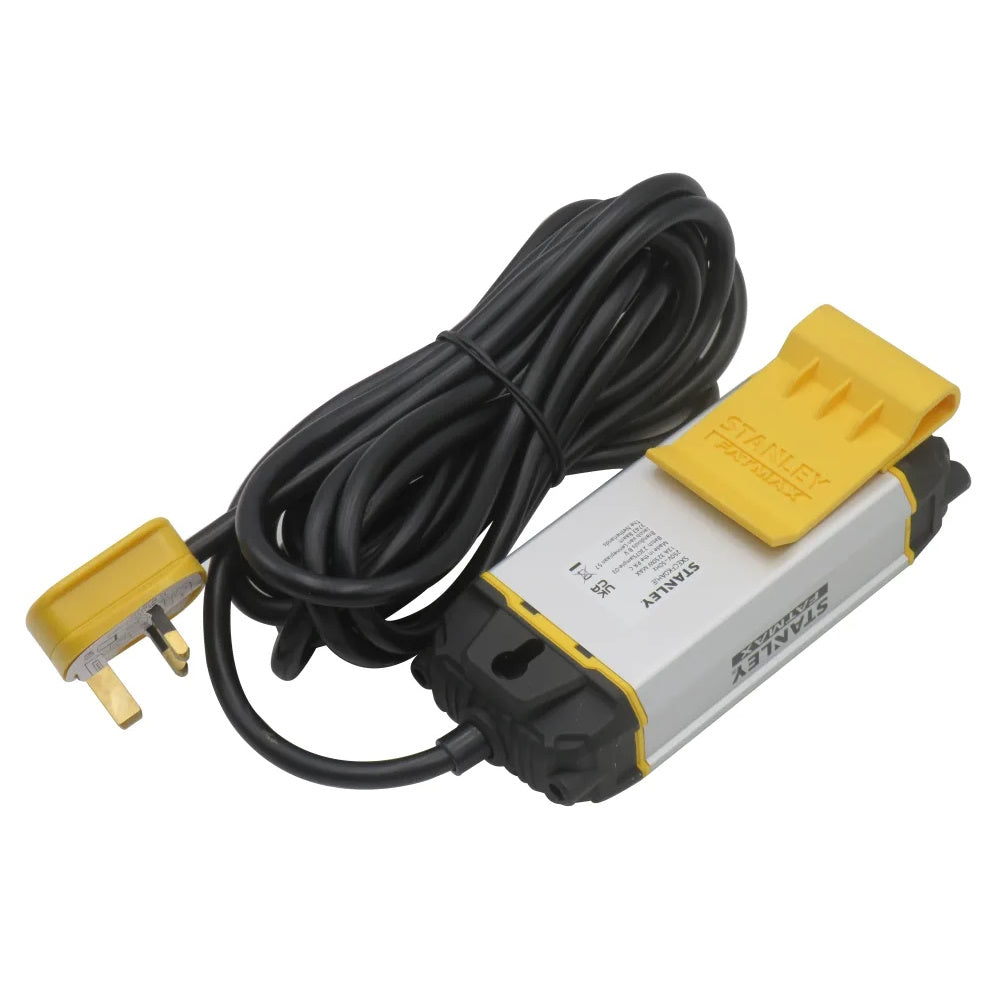 Stanley 2-Gang Powerboard with Belt-Clip 5mtr - STE2GBELT Extension Leads & Reels Toolbank Ltd (NMBS) Brand_Stanley Collections_Extension Leads / Reels Collections_More Electrical Fittings / Fixings Electrical Electrical Fittings & Fixings Extension Leads Extension Leads & Reels Google Product Product Type_Extension Leads & Reels Stanley Toolbank