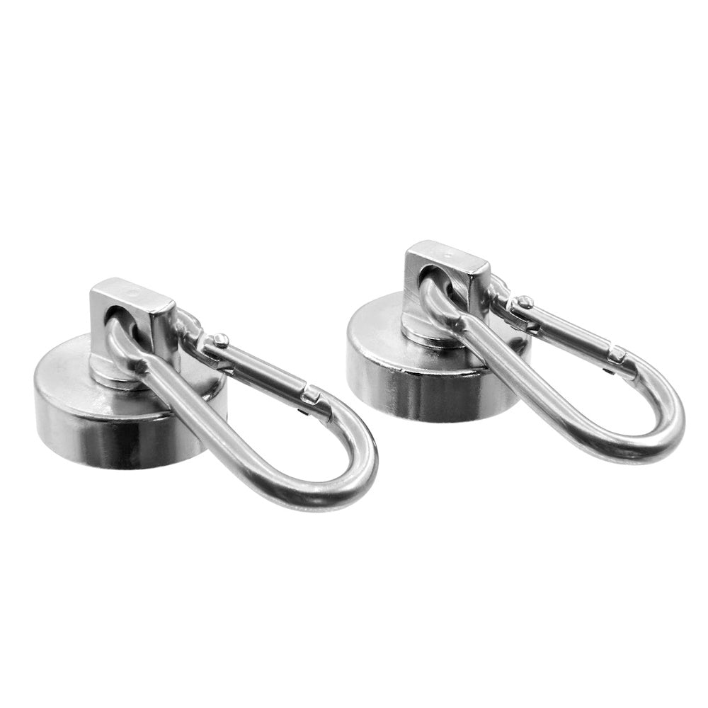 Rolson 2 Piece 25mm Magnetic Carabiner - 60929