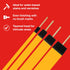 Amtech 4-Piece Poly Foam Brush Set - GG4482 Paint Brushes DK Tools Ltd Am-tech Amtech Brushes / Rollers Collections_Brushes / Rollers Collections_Decorating Supplies Decorating decorating supplies DK Tools Google Product Paint Brushes & Rollers Product Type_Paint Brushes
