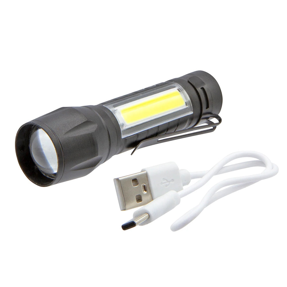 Rolson 3W LED Rechargeable Small Torch - 61475