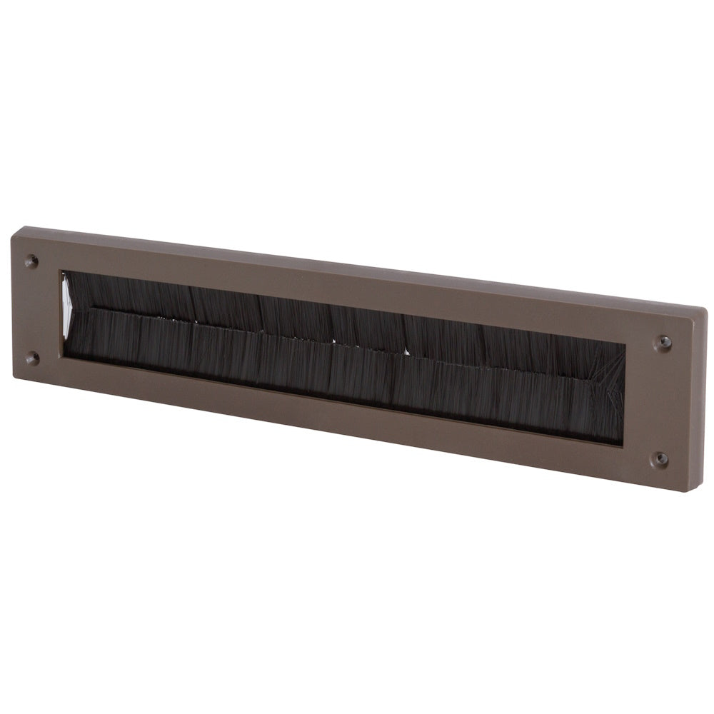 Warmseal Letterbox Draught Excluder Brown 43mm x 275mm - G60301