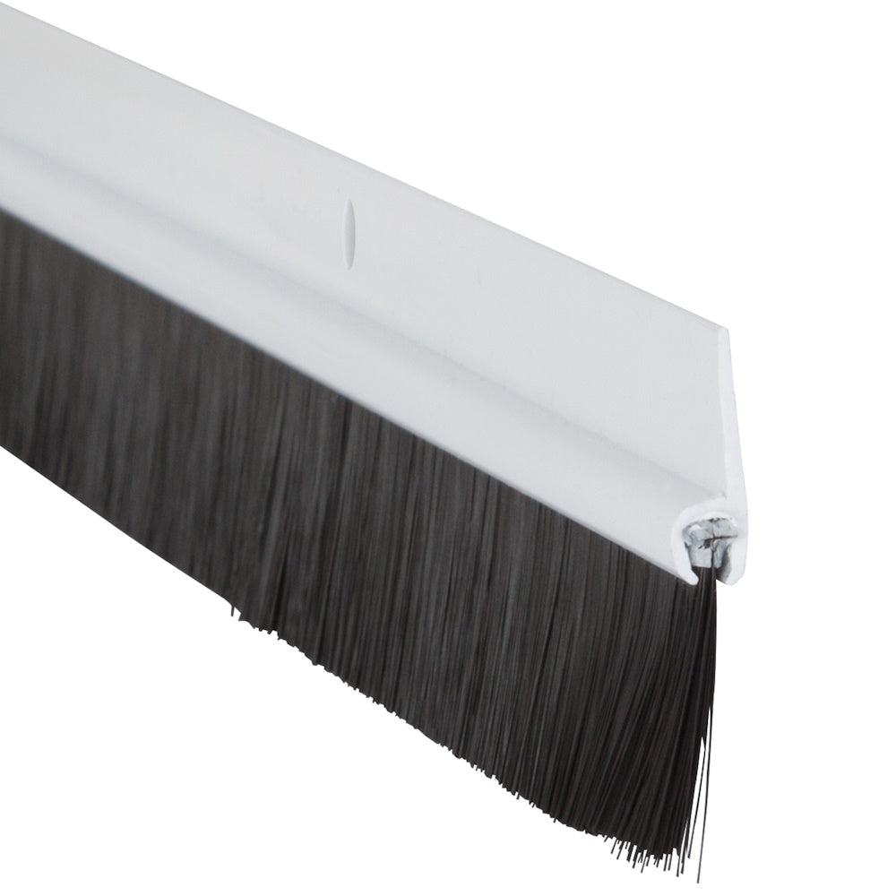 Warmseal Threshold Strip Brush Screw Fix 914mm White - G13201 Insulation Centurion Europe Ltd (direct) Brand_Warmseal Centurion Door Google Product Insulation Product Type_Insulation Warmseal