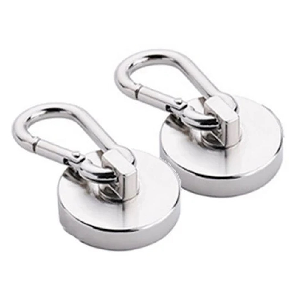Rolson 2 Piece 25mm Magnetic Carabiner - 60929