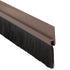 Warmseal Threshold Strip Brush Screw Fix 914mm Brown - G13301 Insulation Centurion Europe Ltd (direct) Brand_Warmseal Centurion Door Google Product Insulation Product Type_Insulation Warmseal