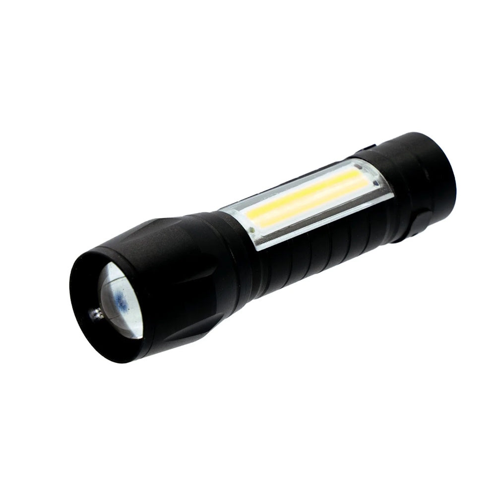 Rolson 3W LED Rechargeable Small Torch - 61475 Torches Rolson Tools Ltd Brand_Rolson Collections_Outdoor and Leisure Collections_Torches / Lanterns Gardening Google Product Hand Torches Outdoor & Leisure Outdoors / Leisure Product Type_Hand Torches Rolson Torches Torches & Lanterns Weather