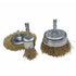 Rolson 3 Piece ¼" Hex Shank Wire Brush Set - 24890 Wire Brush Attachments Rolson Tools Ltd Brand_Rolson Collections_More Power Tools Collections_Power Tools Accessories Google Product More Power Tools Power Tools Power Tools Accessories Product Type_Sundry Power Tools Product Type_Wire Brush Attachments Rolson Tools