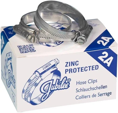 Jubilee 000® Zinc Protected Hose Clip 9.5-12MM - Premium Hose Fittings from Jubilee - Just $1! Shop now at W Hurst & Son (IW) Ltd
