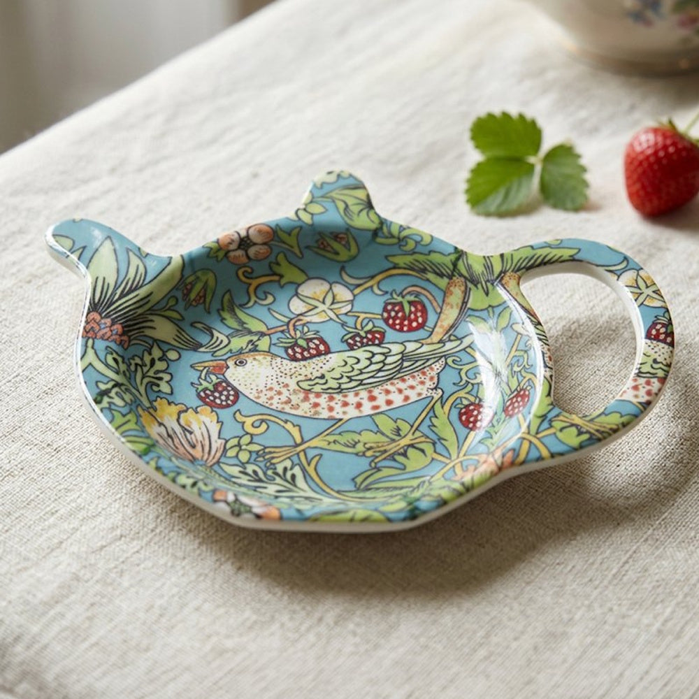 William Morris Strawberry Thief Teabag Tidy (Part No. LP96649)