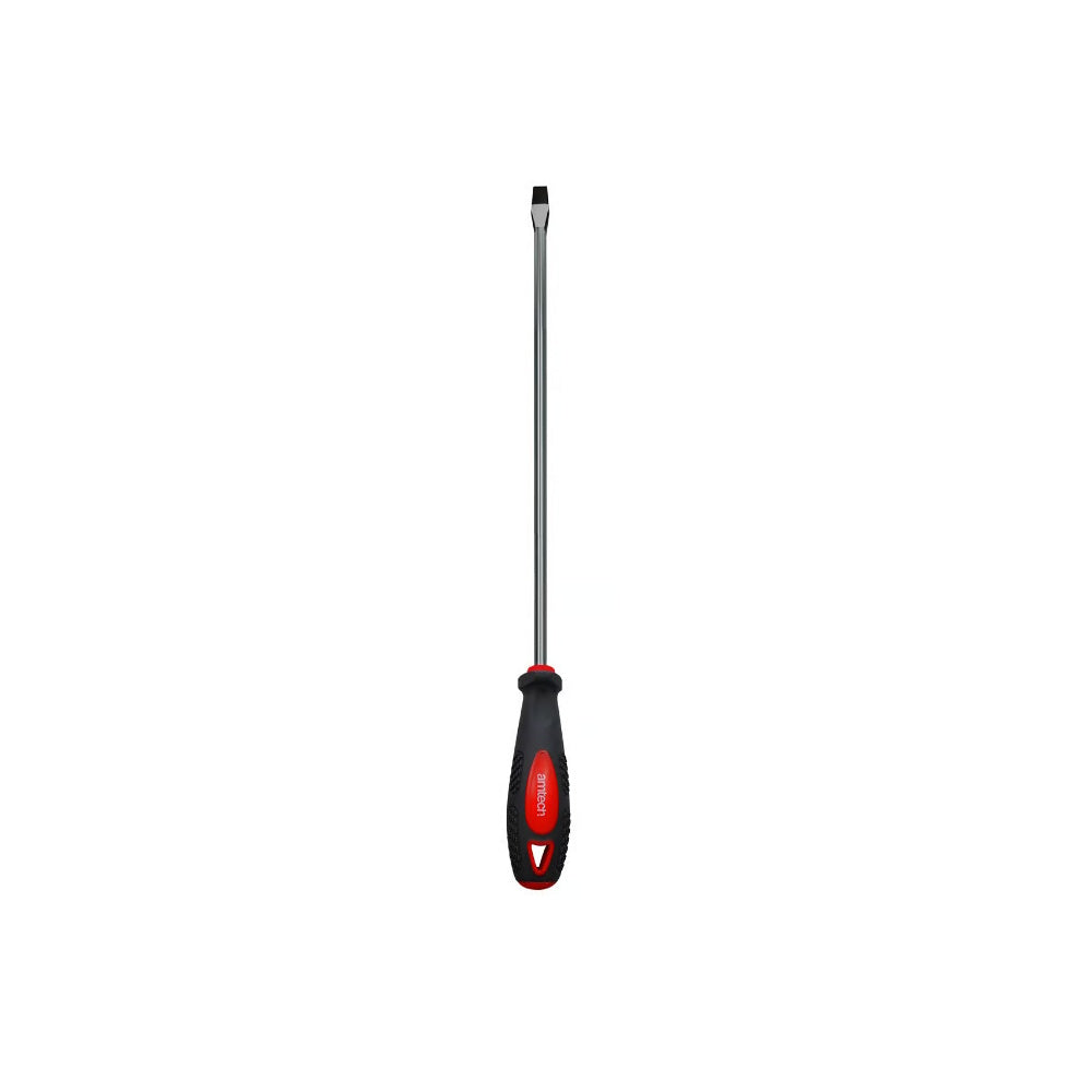 Amtech 325mm SL8 Long Reach Screwdriver - L0735 Screwdrivers DK Tools Ltd Amtech Brand_Amtech CarlR Collections_Drills and Screwdrivers Collections_Screwdrivers / Hex Keys DIY Drills & Screwdrivers Expert DIY Manual Screwdrivers Screwdrivers Screwdrivers & Hex Keys