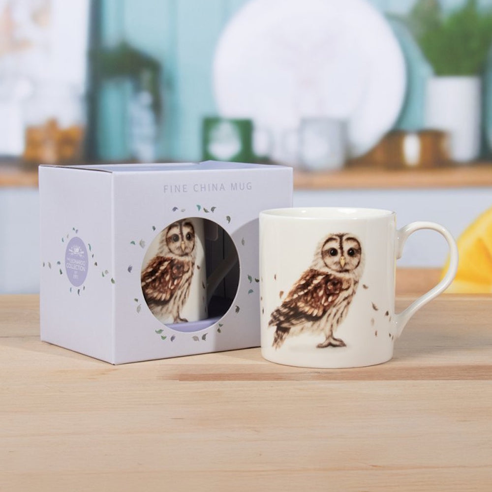 British Birds Mug – Tawny Owl - LP96730 Mugs Lesser & Pavey Ltd Brand_Lesser and Pavey CarlR Collections_Mugs Cups and Saucers Dining & Tableware Lesser & Pavey mug Mugs Mugs Cups & Saucers Product Type_Single Mugs Product Type_Sundry Tableware Sundry Tableware Tableware