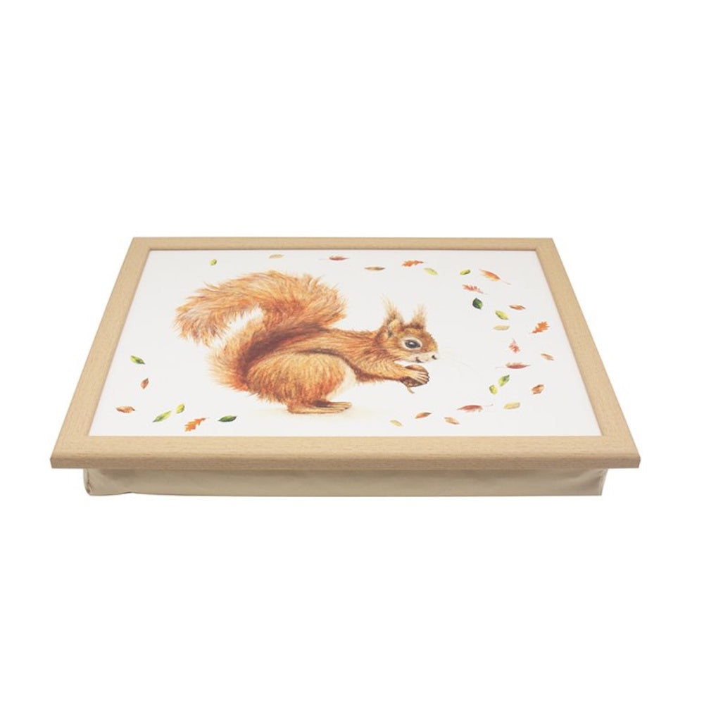 Wildlife Squirrel Laptray (Part No. LP90563) laptray Lesser & Pavey Ltd Brand_Lesser and Pavey CarlR Collections_Trays Tablemats and Coasters Dining & Tableware Kitchen & Dining Laptray Lesser & Pavey Product Type_Picnic Dining Product Type_Trays Tray Trays Trays Tablemats & Coasters