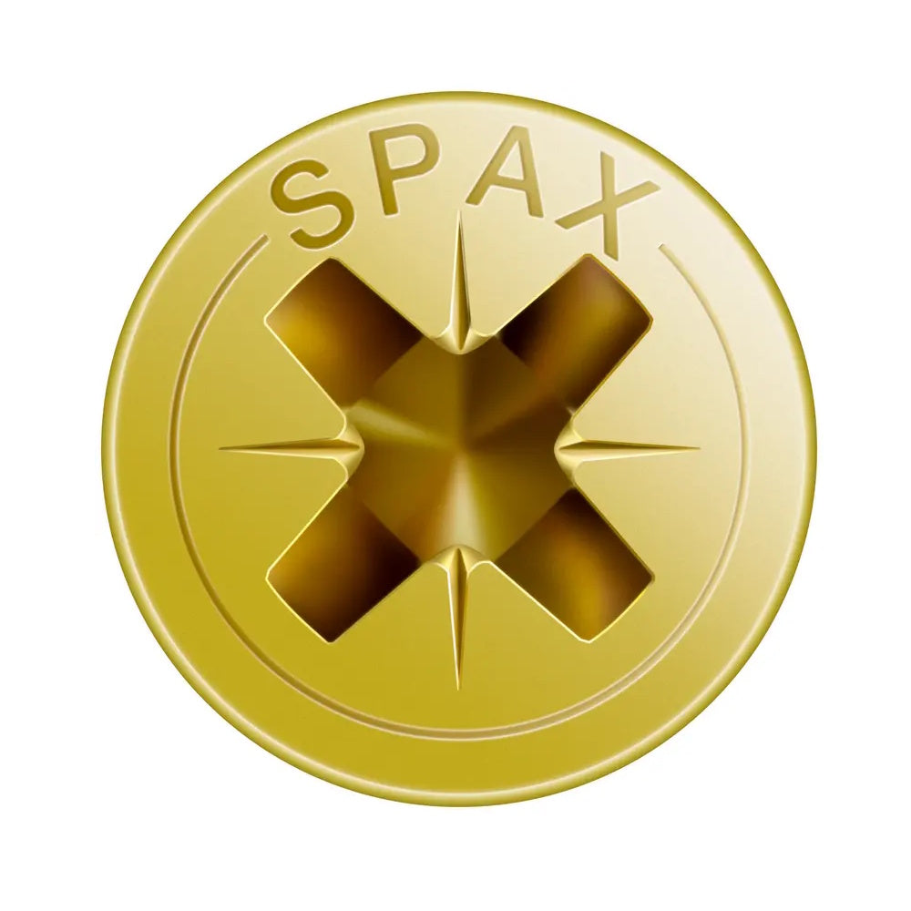 3.5x20mm SPAX Pozi Yellow Screws - 1081020350203 Screws Spax UK Ltd (NMBS) CarlR Collections_Other Screws Collections_Screws / Nails Collections_Woodscrews Other Screws Product Type_Screws Screws Screws & Nails spax Woodscrews