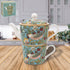 William Morris Strawberry Thief Tea For One Set - LP96639 Teapots Lesser & Pavey Ltd Cafetieres & Teapots etc. Coffee Teapots & Hob Kettles Dining & Tableware Kitchen & Dining Product Type_Picnic Dining Product Type_Teapots TEA tea pot Teapot