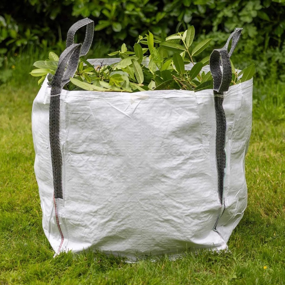 One Tonne Bag White With Handles 86 x 86cm – FIBC1 Trade Supplies Tarpaflex Ltd (NMBS) Bags CarlR Collections_Garden Tidying Garden Tidying Product Type_Garden Tidy Bags