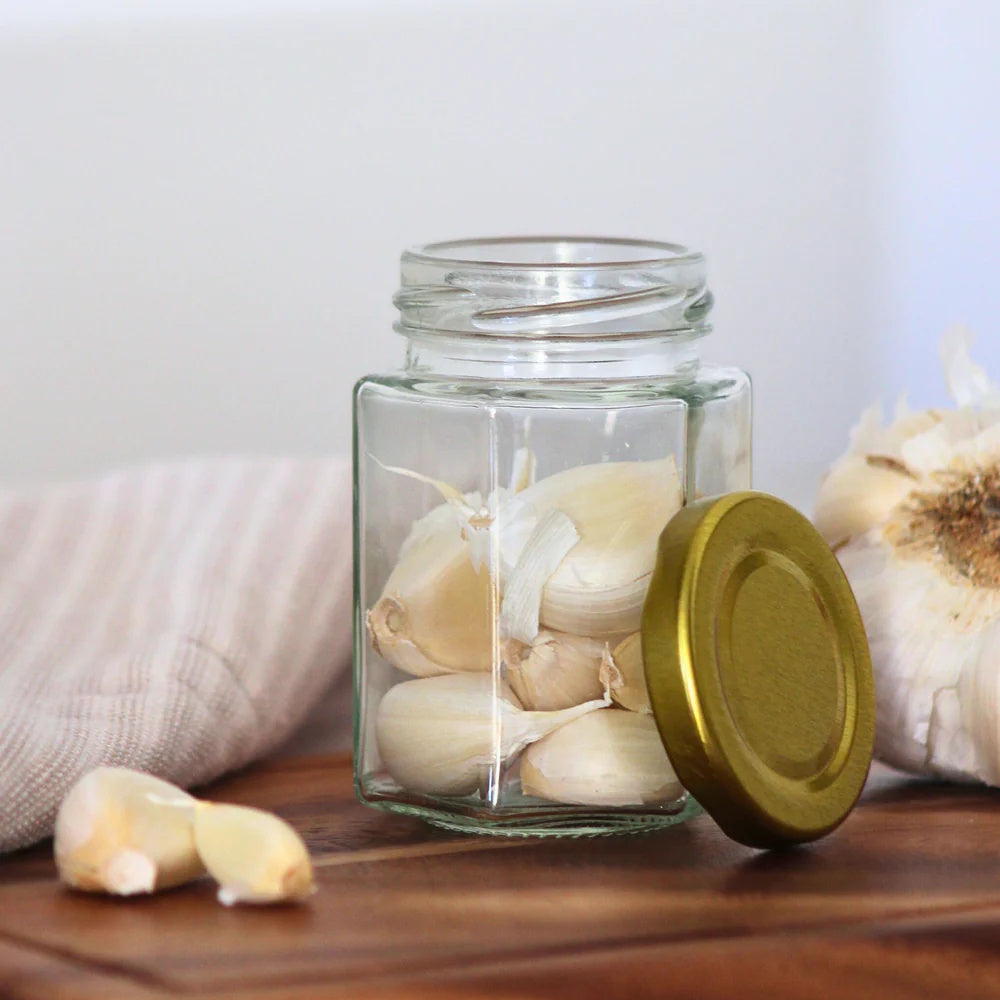 Tala Hexagonal Screw Top Jar - 190ml - 10A04152 Jars & Bottles Dayes Ltd (AIS) Brand_Tala CarlR Collections_Food Storage Collections_Jars / Bottles Food Storage Jars & Bottles Kitchen Kitchen & Dining Kitchen & Food Storage Kitchenware Product Type_Food Storage Product Type_Jars & Bottles Product Type_Sundry Food Storage Tala Tea Coffee & Sugar Storage