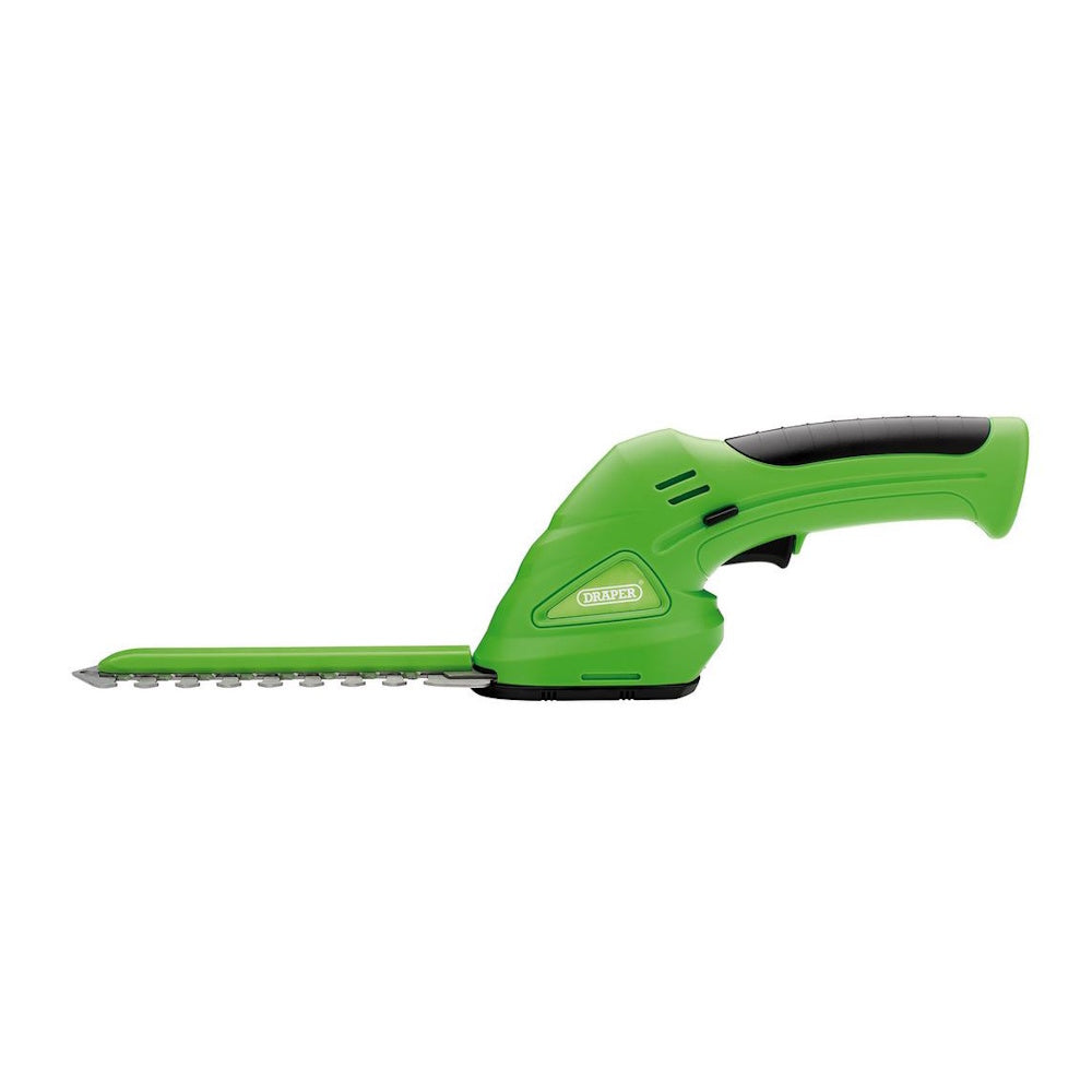7.2V Cordless Grass and Hedge Shear Kit (4 Piece) - 22403 Hedge Trimmers Draper Tools Ltd (NMBS) Autumn Garden Brand_Draper CarlR Draper Garden Garden Tidying Garden Tools Garden Tools & Equipment Gardening Hand Tools Garden Hedge Trimmer Product Type_Hedge Trimmers