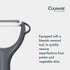Culinare Safety Peeler Serrated Grey - C240204 Peelers & Corers DK Household Brands Ltd (AIS) Brand_Culinare CarlR Collections_Peelers and Corers Culinare Kitchen Kitchen Equipment Kitchen Essential Kitchen Tools & Utensils Kitchenware Peelers & Corers Product Type_Peelers & Corers