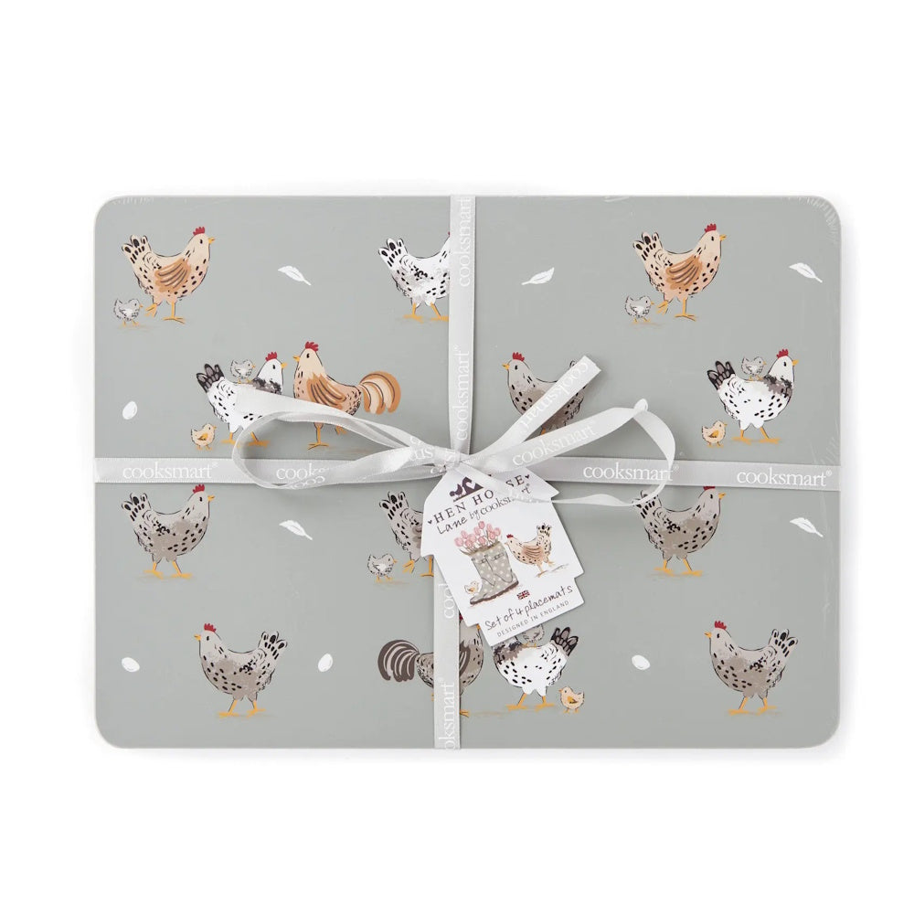 Cooksmart Hen House – Placemats Set of 4 (Part No: 2644)