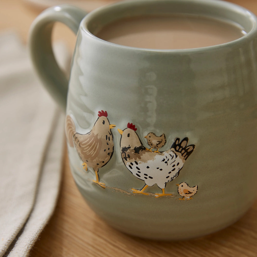 Cooksmart Hen House Belly Mug – Happy Family (Part No: 2664)