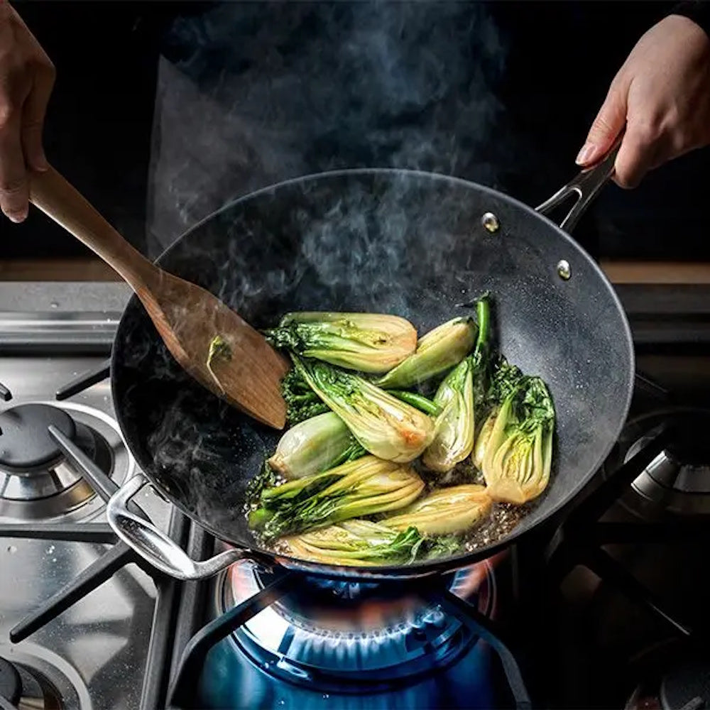Stellar Profile Wok 30cm - S778 Woks Horwood Homewares Ltd (AIS) Brand_Stellar CarlR Collections_Frypans Grills and Woks Cookware Cookware & Bakeware Frypans Grillpans & Woks Grillpans & Woks International Cookware Kitchen Product Type_Woks Stellar