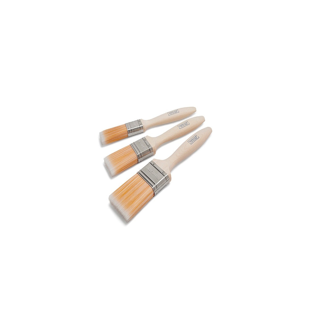 For the Trade Fine Tip Flat Brushes 3 Pack - 3100103-900 Paint Brushes L G Harris & Co Ltd Brand_Harris CarlR Decorating decorating supplies DIY Expert DIY L G Harris LG Harris Paint Brushes & Rollers Product Type_Paint Brushes