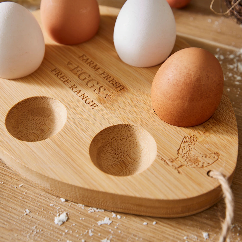Cooksmart Hen House Bamboo Egg Storage (Part No: 2675)