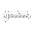 3.0x16mm SPAX Pozi Yellow Screws - 1081020300163 Screws Spax UK Ltd (NMBS) CarlR Collections_Other Screws Collections_Screws / Nails Collections_Woodscrews Other Screws Product Type_Screws Screws Screws & Nails spax Woodscrews