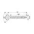 SPAX 4.5x50mm Pozi Yellow Screws - 1081020450503 Screws Spax UK Ltd (NMBS) CarlR Collections_Other Screws Collections_Screws / Nails Collections_Woodscrews Other Screws Product Type_Screws Screws Screws & Nails spax Woodscrews