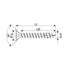 SPAX 5.0x30mm Pozi Yellow Screws - 1081020500303 screws Spax UK Ltd (NMBS) CarlR Collections_Other Screws Collections_Screws / Nails Collections_Woodscrews Other Screws Product Type_Screws Screws Screws & Nails spax Woodscrews