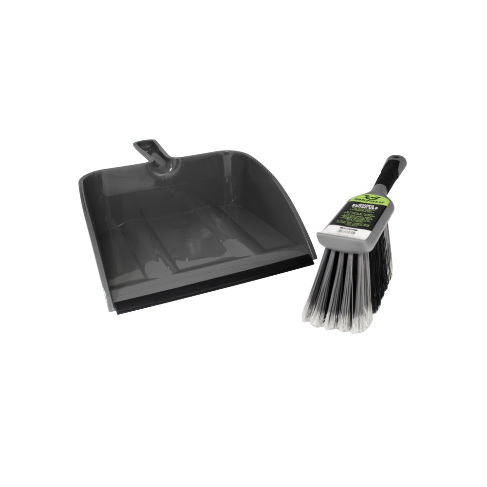 Buffalo Jumbo Dustpan & Brush (Part No: 2410) Dustpan and Brush Sets t/a Wilsons Brand_Buffalo Buffalo CarlR Cleaning Cleaning & Preparation Cleaning Equipment Collections_Cleaning Equipment Collections_Garden Tidying dustpan Garden Tidying Product Type_Bathroom Cleaning Product Type_Dustpan and Brush Sets Product Type_Kitchen Cleaning