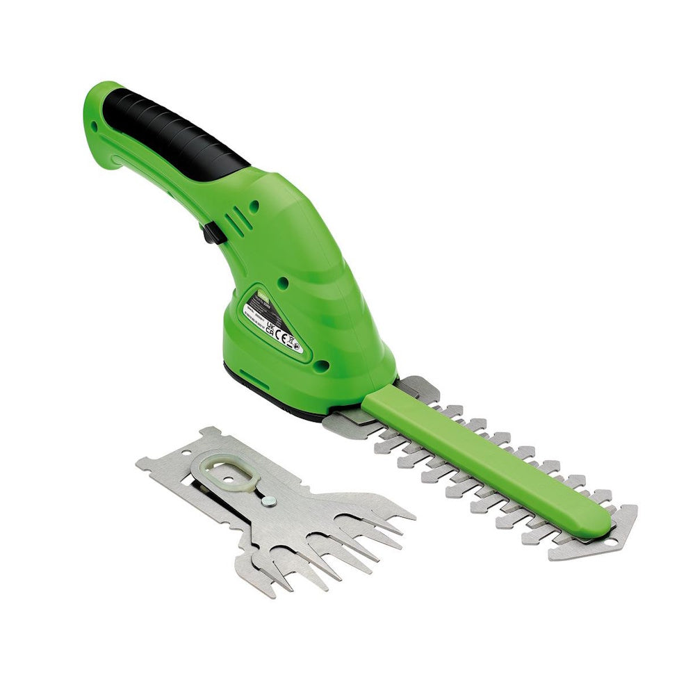 7.2V Cordless Grass and Hedge Shear Kit (4 Piece) - 22403 Hedge Trimmers Draper Tools Ltd (NMBS) Autumn Garden Brand_Draper CarlR Draper Garden Garden Tidying Garden Tools Garden Tools & Equipment Gardening Hand Tools Garden Hedge Trimmer Product Type_Hedge Trimmers