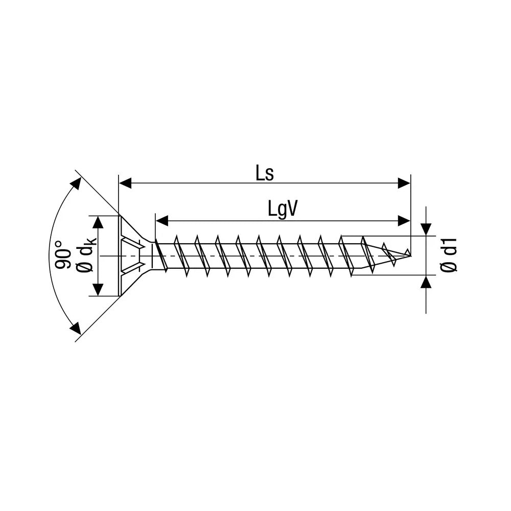 SPAX 3.0x20mm Pozi Yellow Screws - 1081020300203 Screws Spax UK Ltd (NMBS) CarlR Collections_Other Screws Collections_Screws / Nails Collections_Woodscrews Other Screws Product Type_Screws Screws Screws & Nails spax Woodscrews