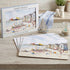 Lesser & Pavey Sandy Beach Placemats Set of 4 - LP96866 Place mats Lesser & Pavey Ltd Brand_Lesser and Pavey CarlR Collections_Tableware Dining & Tableware Kitchen & Dining Lesser & Pavey Product Type_Picnic Dining Product Type_Sundry Tableware Sundry Tableware Tableware
