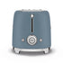 SMEG 2 Slice Toaster – Storm Blue Matte (Part No. TSF01SBMUK)
