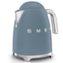 SMEG Jug Kettle Storm Blue Matte 1.7L 3kW (Part No. KLF03SBMUK)