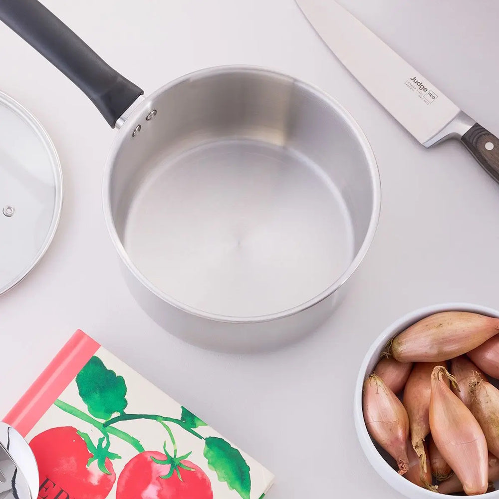 Judge Essentials 20cm Saucepan (Part No: JEC07S) Saucepans Horwood Homewares Ltd (AIS) Brand_Judge CarlR Collections_Saucepans / Casseroles Collections_Saucepans and Caseroles Judge Judge Essentials Kitchen Kitchen & Dining Product Type_Saucepans Saucepan Saucepans Saucepans & casseroles