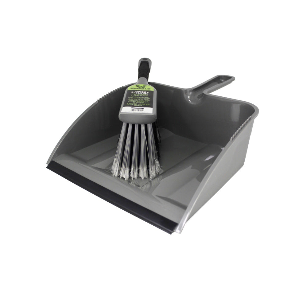 Buffalo Jumbo Dustpan & Brush (Part No: 2410) Dustpan and Brush Sets t/a Wilsons Brand_Buffalo Buffalo CarlR Cleaning Cleaning & Preparation Cleaning Equipment Collections_Cleaning Equipment Collections_Garden Tidying dustpan Garden Tidying Product Type_Bathroom Cleaning Product Type_Dustpan and Brush Sets Product Type_Kitchen Cleaning