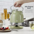 Swan Retro Revive Trad Kettle 1.7L – Green - SK14631GR Electric Kettles R K Wholesale Ltd (AIS) Brand_Swan CarlR Collections_Kettles Electric Kettles Kettle Kettles Kitchen Kitchen & Dining Kitchen Appliances Kitchenware Product Type_Kettles Swan Swan Retro