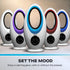Daewoo Desktop Bladeless Fan (Part No: COL1639) Desk Fans Eurosonic Group Limited (AIS) Brand_Daewoo CarlR Collections_Fans / Air Cooling Daewoo Fans Fans & Air Cooling Heating / Cooling Product Type_Air Coolers Product Type_Desk Fans summer