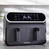 Statesman Digital Dual Air Fryer 8L (Part No: SKAF08017BK) Air Fryers Bluestem Group Brand_Statesman CarlR Collections_Cooking Appliances Cooking cooking & baking Cooking Appliances Kitchen Kitchen & Dining Kitchen Appliances Kitchenware Product Type_Air Fryers Save on Cooking Statesman Sundry Electric Cooking