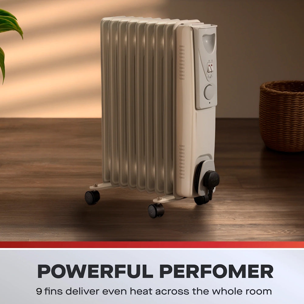 Daewoo Oil Filled Radiator 2000W White (Part No. HEA1141GE)